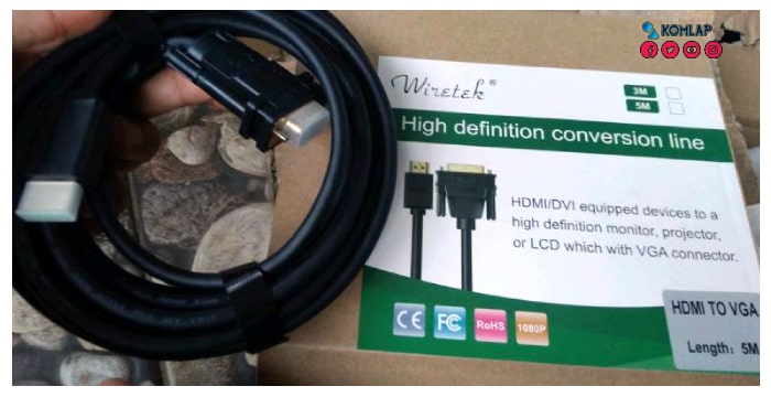 HDMI to VGA dari Wiretek
