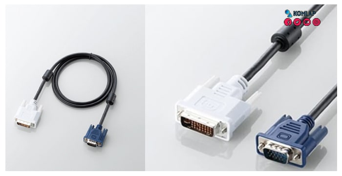 DVI-D-Sub15 Pin Converter Cable dari Elecom
