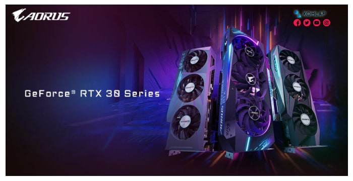 Gigabyte Aorus GeForce RTX™ 3060 Ti ELITE 8G