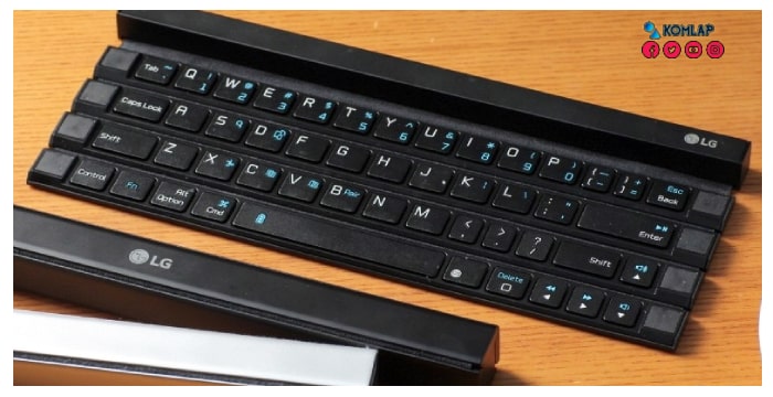 LG Portable & Bluetooth Wireless Rolly Keyboard