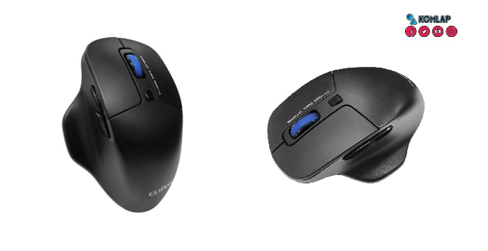 CLIPtec Mouse Silent Wireless Tri-Mode