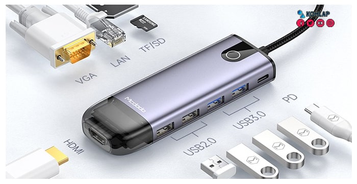 Mcdodo Converter Splitter USB Type C