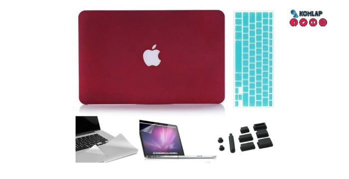 Keyboard Protector 5-in-1 Sand Macbook Case Package 