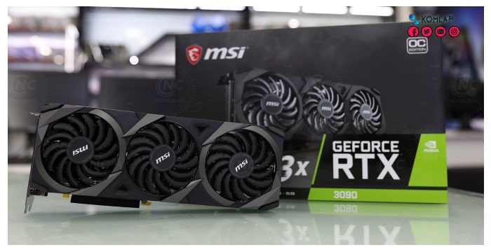 MSI GeForce RTX™ 3090 VENTUS 3X 24G OC