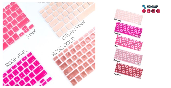 Pinkish Keyboard Cover Protector 