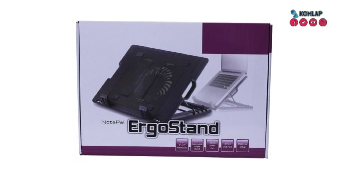 ERGOSTAND Cooling Pad Big Fan