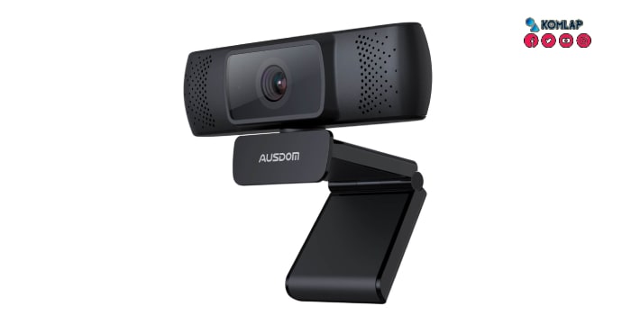 Ausdom AF640 Autofocus 1080P Webcam plus Privacy Cover