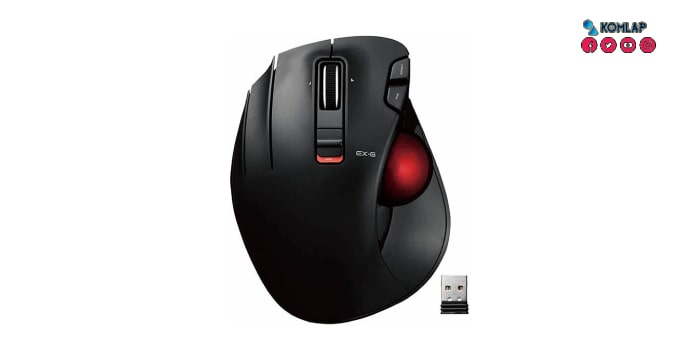 Elecom M-XT4DRNK Wireless Trackball Mouse