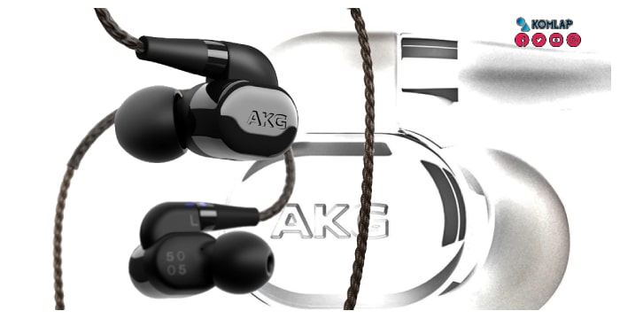 HARMAN International AKG Canal Hi-Res in-ear Headphones