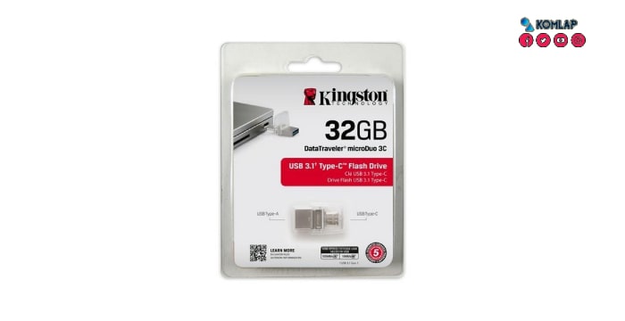 Kingston Data Traveler Micro Duo 3C USB Flash Drive 