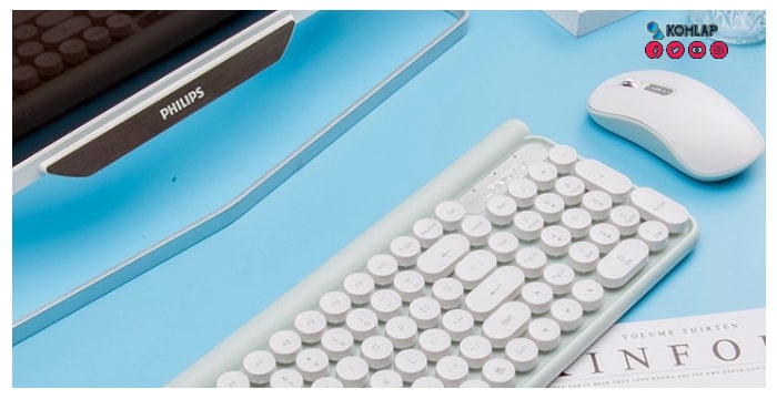 Goojodoq 2.4g Wireless Keyboard Mouse Set