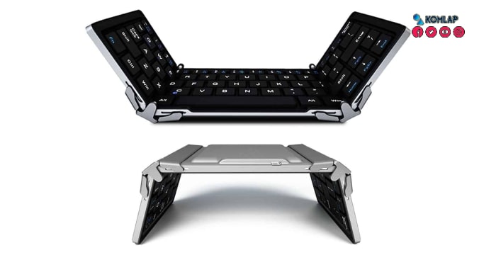 EC Technology Foldable Bluetooth Keyboard