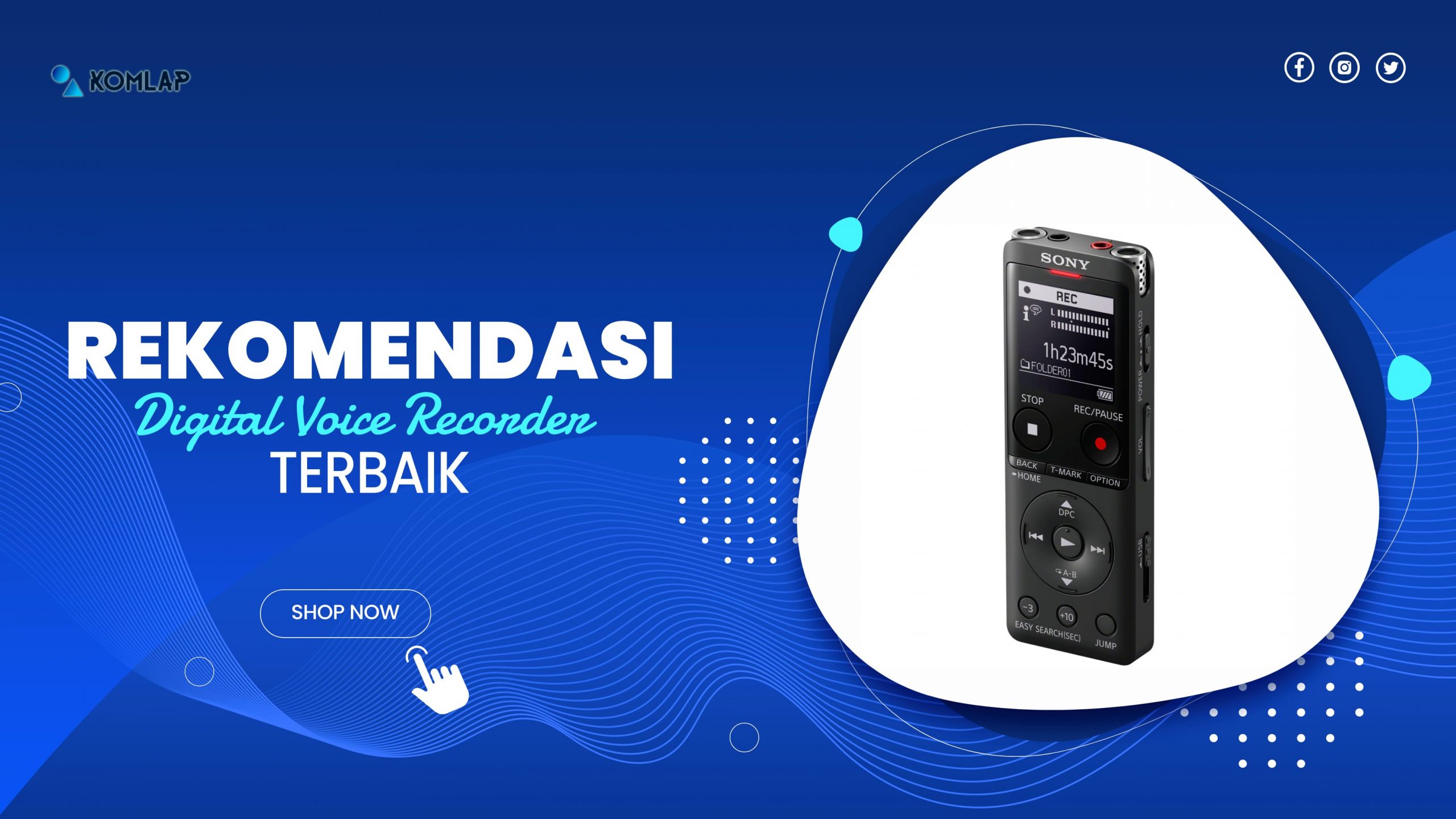 Rekomendasi Digital Voice Recorder